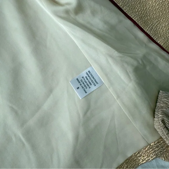 Chloe K Gold Women's Blazer - Picture 6 of 8